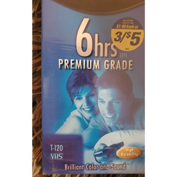 Blank VHS - Picture 1 of 2